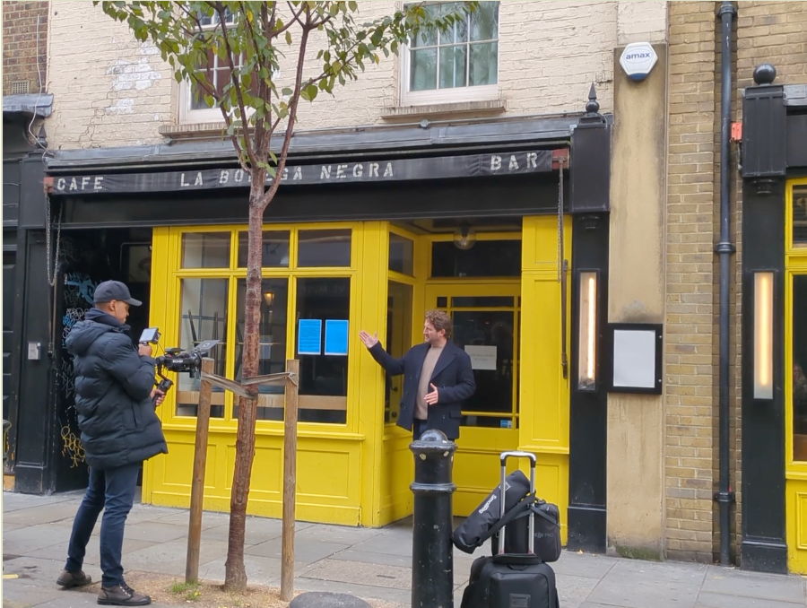 Live-Action Filming in Spitalfields: Bringing History Beyond the Page